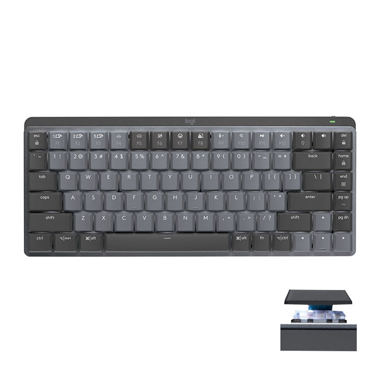 Logitech MX Mechanical Mini Wireless Bluetooth Dual Mode Keyboard with Logi Bolt USB Receiver(Green Axis) - free shipping - PMC TechLife - Order now!