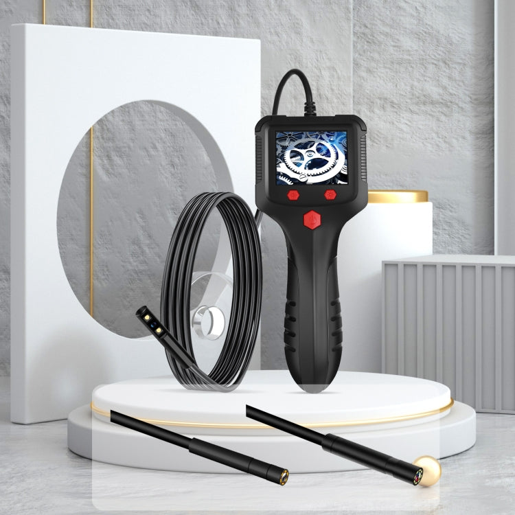 P100 8mm Side 2.4 inch HD Handheld Endoscope Hardlinewith with LCD Screen, Length:5m -  by PMC TechLife | Online Shopping South Africa | PMC TechLife | Buy Now Pay Later Mobicred