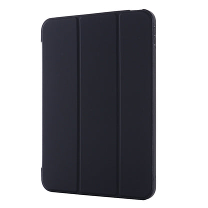 For iPad 10th Gen 10.9 2022 Tri-fold Holder Tablet Leather Case(Black) - iPad 10th Gen 10.9 Cases by PMC Jewellery | Online Shopping South Africa | PMC Jewellery