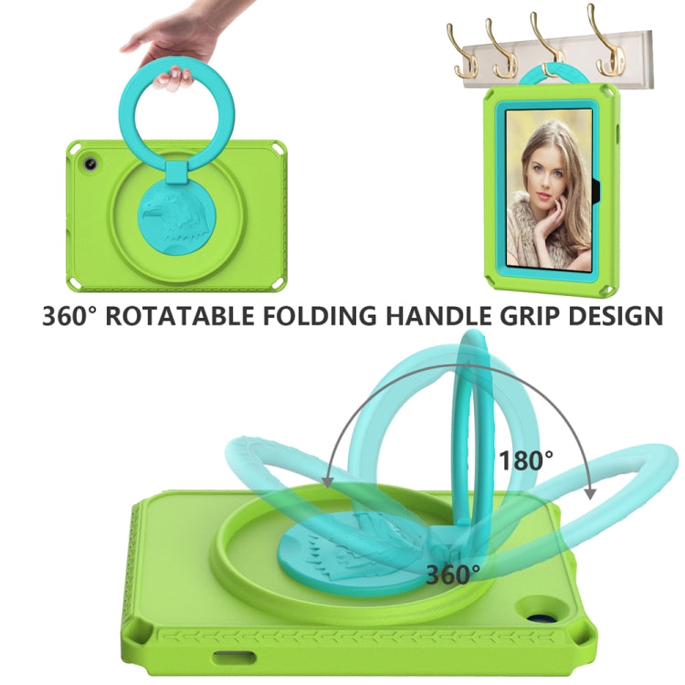 For Amazon Kindle Fire HD7 2022 EVA + PC Shockproof Tablet Case with Waterproof Frame(Grass Green) - Amazon by PMC TechLife | Online Shopping South Africa | PMC TechLife | Buy Now Pay Later Mobicred