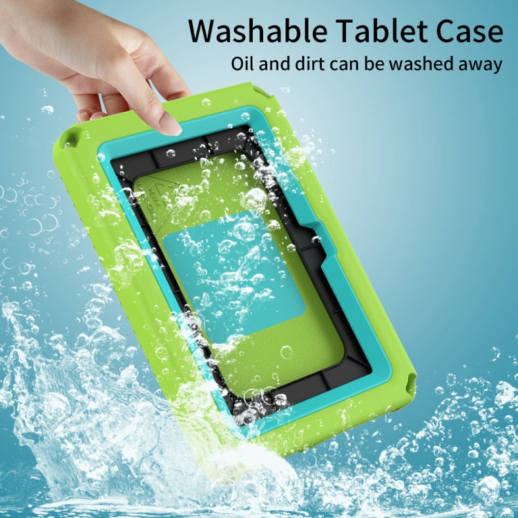 For Amazon Kindle Fire HD7 2022 EVA + PC Shockproof Tablet Case with Waterproof Frame(Grass Green) - Amazon by PMC TechLife | Online Shopping South Africa | PMC TechLife | Buy Now Pay Later Mobicred