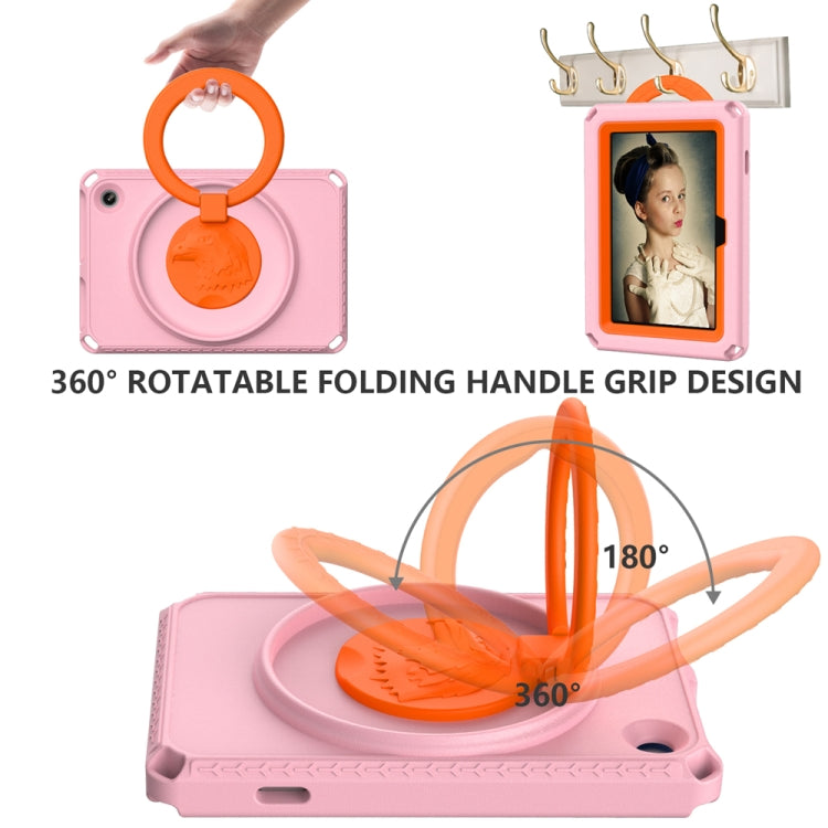 For Amazon Kindle Fire HD7 2022 EVA + PC Shockproof Tablet Case with Waterproof Frame(Pink) - Amazon by PMC TechLife | Online Shopping South Africa | PMC TechLife | Buy Now Pay Later Mobicred