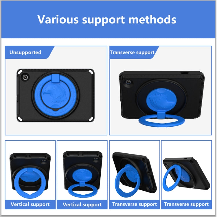 For Amazon Kindle Fire HD7 2022 EVA + PC Shockproof Tablet Case with Waterproof Frame(Black) - Amazon by PMC TechLife | Online Shopping South Africa | PMC TechLife | Buy Now Pay Later Mobicred