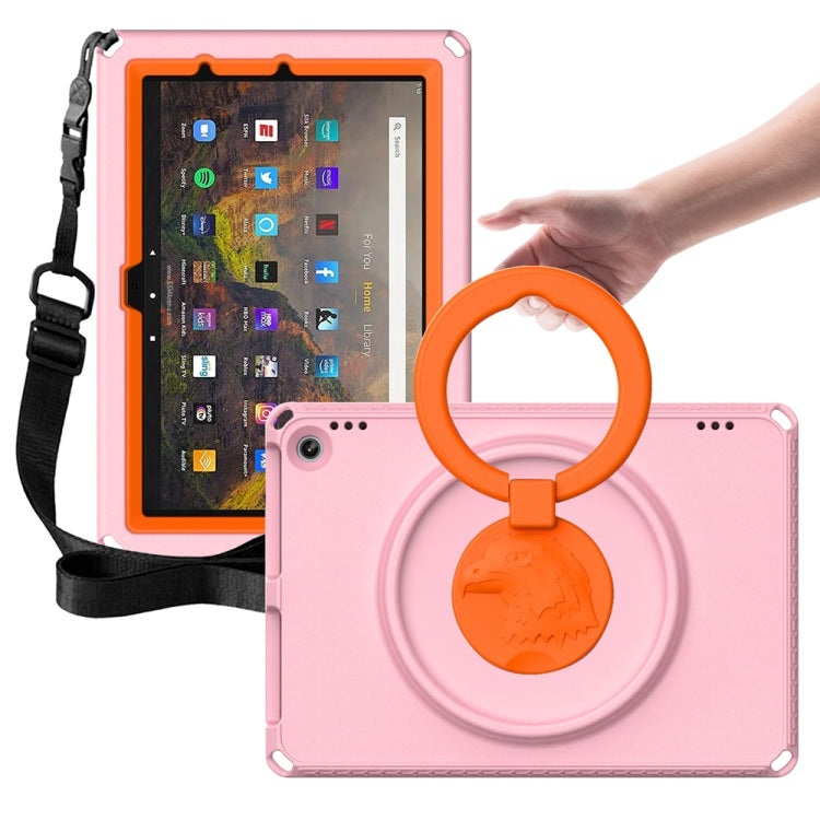 For Amazon Kindle Fire HD10 2021 EVA + PC Shockproof Tablet Case with Waterproof Frame(Pink) - Amazon by PMC TechLife | Online Shopping South Africa | PMC TechLife | Buy Now Pay Later Mobicred