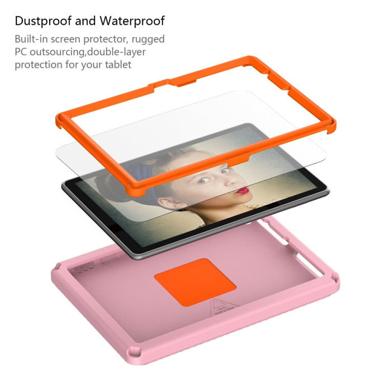 For Amazon Kindle Fire HD10 2021 EVA + PC Shockproof Tablet Case with Waterproof Frame(Pink) - Amazon by PMC TechLife | Online Shopping South Africa | PMC TechLife | Buy Now Pay Later Mobicred