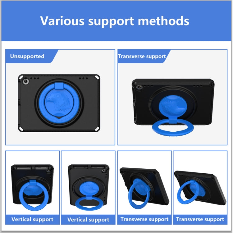 For Amazon Fire HD 8 2020 / HD 8 Plus 2022 EVA + PC Shockproof Tablet Case without Waterproof Frame(Black) - Amazon by PMC TechLife | Online Shopping South Africa | PMC TechLife | Buy Now Pay Later Mobicred