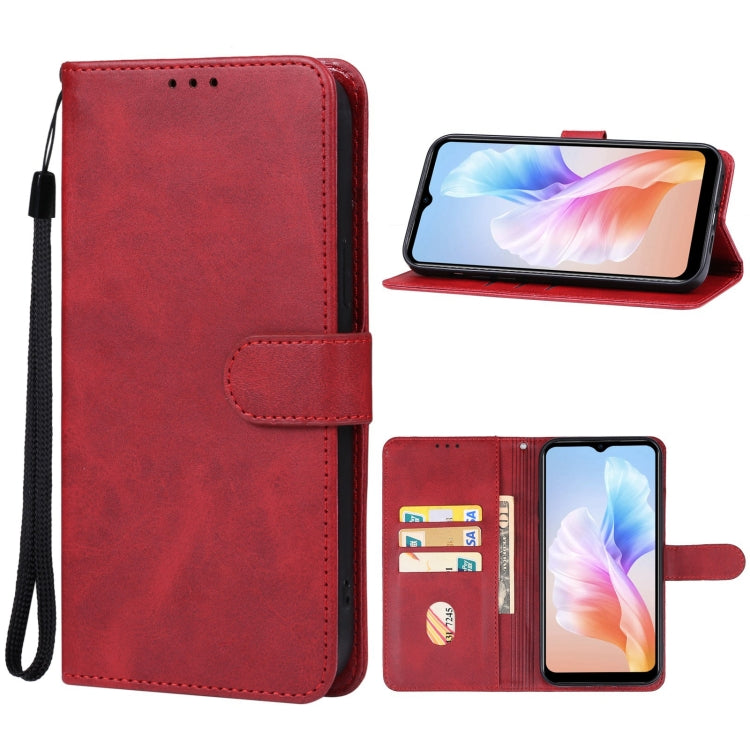 For Doogee X98 / X98 Pro Leather Phone Case(Red) - Doogee Cases by PMC Jewellery | Online Shopping South Africa | PMC Jewellery | Buy Now Pay Later Mobicred