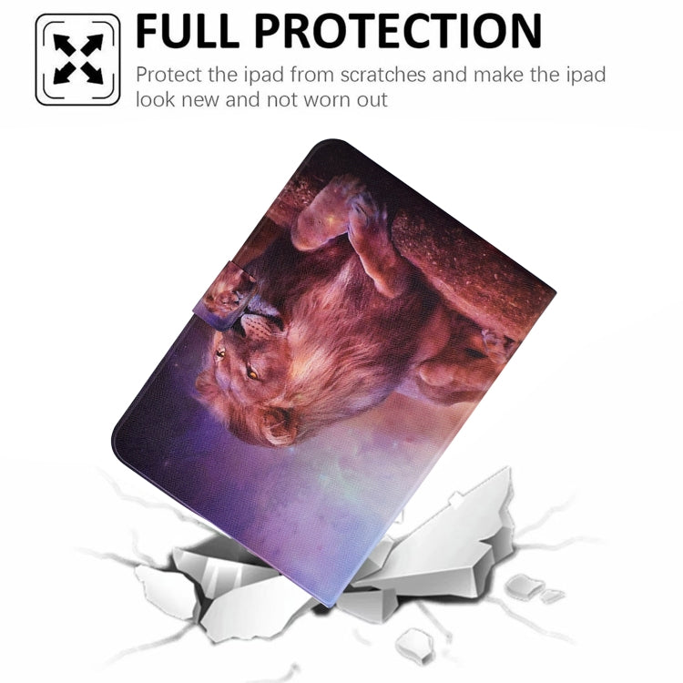 For Huawei MediaPad T5 Electric Pressed TPU Leather Tablet Case(Lion King) - Huawei by PMC TechLife | Online Shopping South Africa | PMC TechLife | Buy Now Pay Later Mobicred
