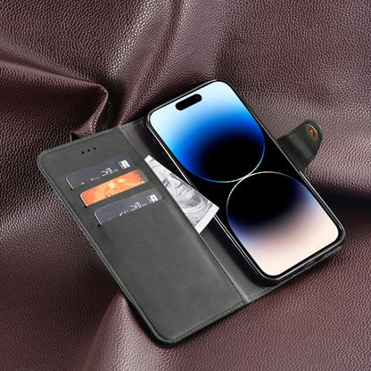 For Oukitel C19 Pro idewei Retro Texture Leather Phone Case(Black) - More Brand by idewei | Online Shopping South Africa | PMC Jewellery | Buy Now Pay Later Mobicred