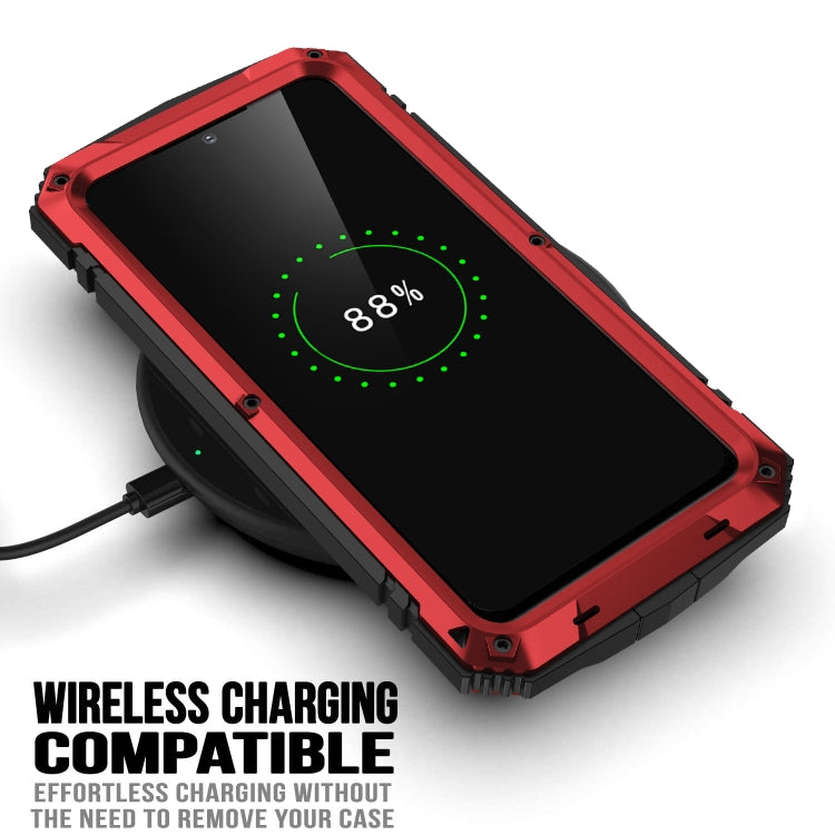 For Samsung Galaxy S23 5G R-JUST Life Waterproof Dustproof Shockproof Phone Case(Red) - free shipping - PMC TechLife - Order now!