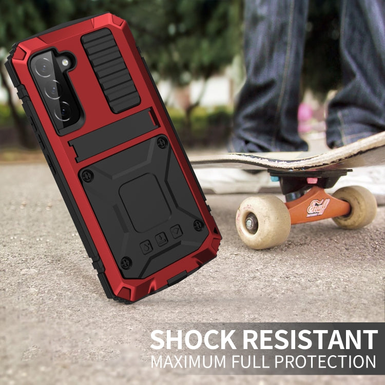 For Samsung Galaxy S23 5G R-JUST Life Waterproof Dustproof Shockproof Phone Case(Red) - Galaxy S23 5G Cases by R-JUST | Online Shopping South Africa | PMC Jewellery