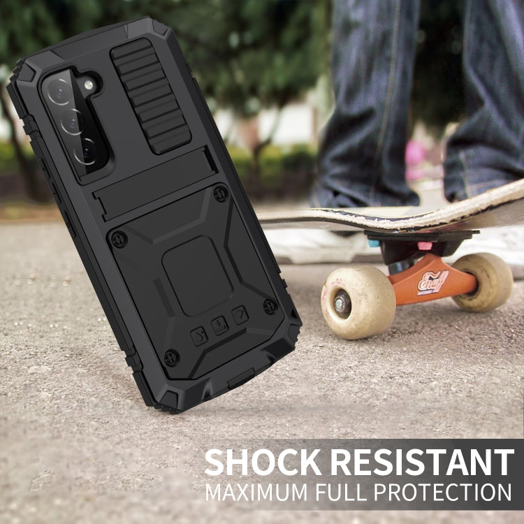 For Samsung Galaxy S23+ 5G R-JUST Life Waterproof Dustproof Shockproof Phone Case(Black) - free shipping - PMC TechLife - Order now!