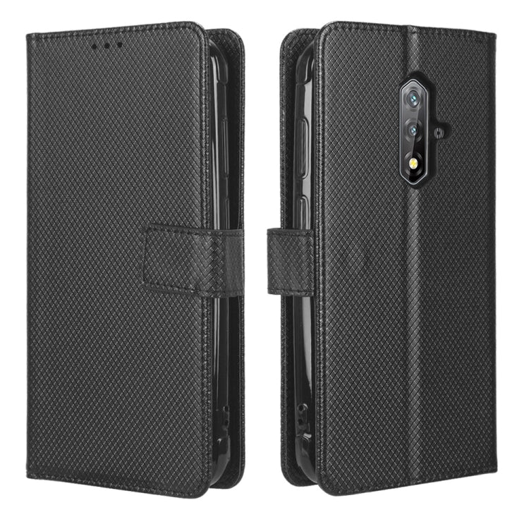 For Blackview BV5200 Diamond Texture Leather Phone Case(Black) - More Brand by PMC Jewellery | Online Shopping South Africa | PMC Jewellery | Buy Now Pay Later Mobicred