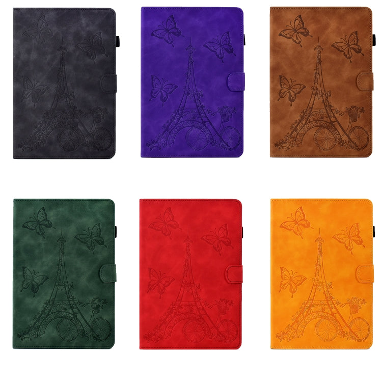 For 7 inch Tablets Tower Embossed Leather Tablet Case(Brown) - Others by PMC TechLife | Online Shopping South Africa | PMC TechLife | Buy Now Pay Later Mobicred