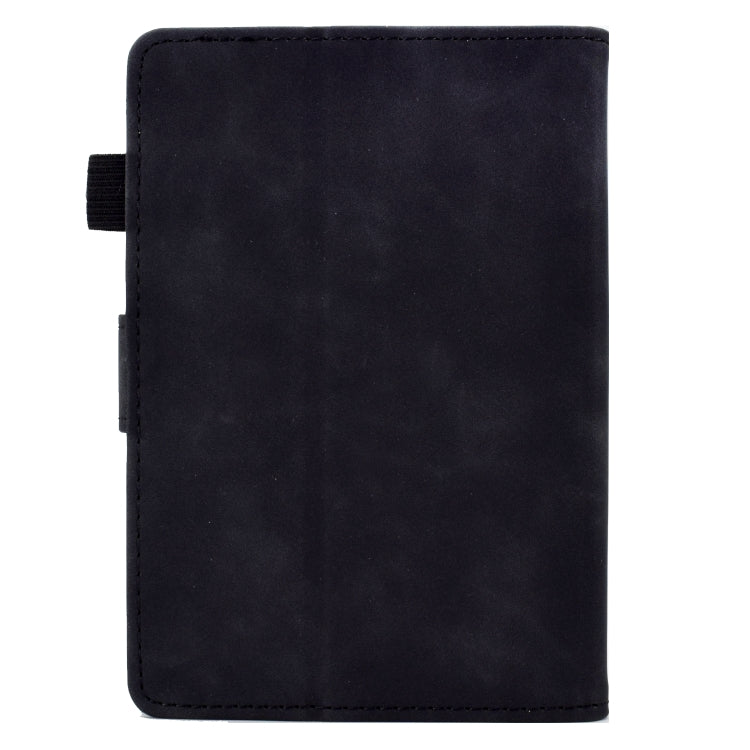 For Amazon Kindle Paperwhite 5 Tower Embossed Leather Smart Tablet Case(Black) - Amazon by PMC TechLife | Online Shopping South Africa | PMC TechLife | Buy Now Pay Later Mobicred