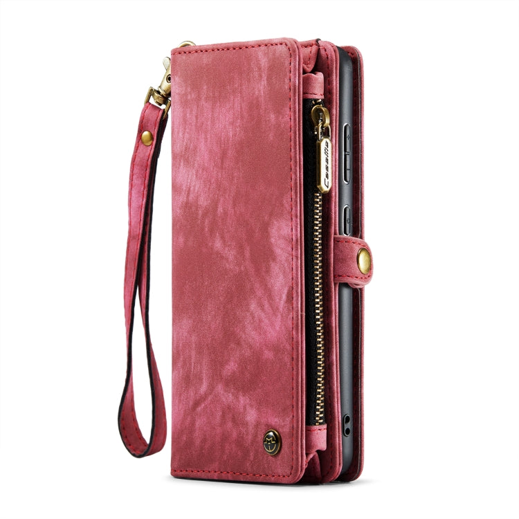 For Samsung Galaxy A51 CaseMe-008 Detachable Multifunctional Flip Leather Phone Case(Red) - free shipping - PMC Jewellery - Order now!