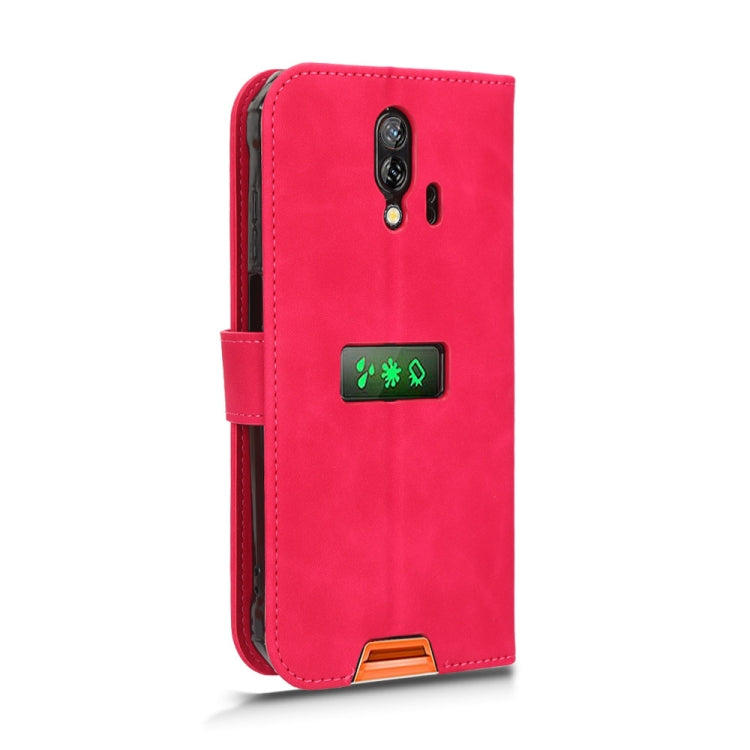 For Blackview BV7200 Skin Feel Magnetic Flip Leather Phone Case(Rose Red) - More Brand by PMC Jewellery | Online Shopping South Africa | PMC Jewellery | Buy Now Pay Later Mobicred