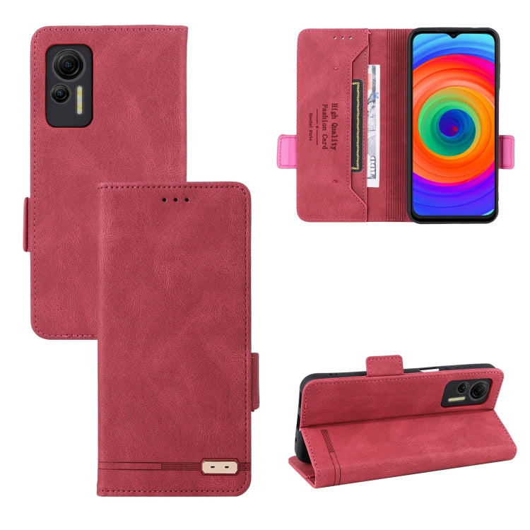 For Ulefone Note 14 Magnetic Clasp Leather Phone Case(Red) - Ulefone Cases by PMC Jewellery | Online Shopping South Africa | PMC Jewellery | Buy Now Pay Later Mobicred