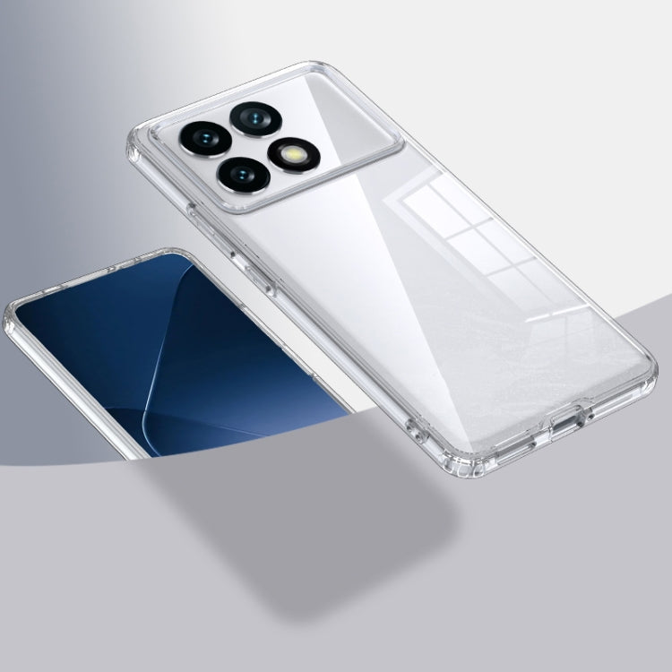 For Xiaomi Redmi K70 Armor Clear TPU Hard PC Phone Case(Clear) - free shipping - PMC Jewellery - Order now!