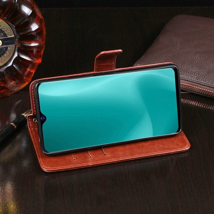 For Blackview A60 idewei Crazy Horse Texture Horizontal Flip Leather Case with Holder & Card Slots & Wallet(Red) - More Brand by idewei | Online Shopping South Africa | PMC TechLife | Buy Now Pay Later Mobicred