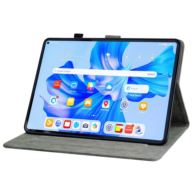 For Huawei MatePad Pro 11 2022 Tiger Pattern Flip Leather Tablet Case(Black) - free shipping - PMC TechLife - Order now!