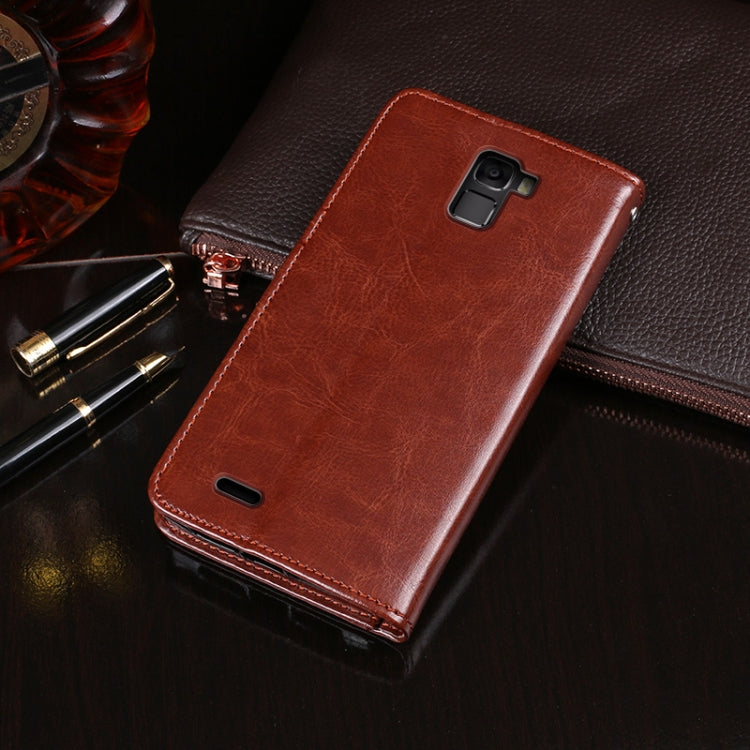 For Oukitel K5000 idewei  Crazy Horse Texture Horizontal Flip Leather Case with Holder & Card Slots & Wallet(Brown) - free shipping - PMC Jewellery - Order now!