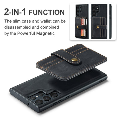 For Samsung Galaxy S24 Ultra 5G JEEHOOD RFID Blocking Anti-Theft Magnetic Phone Case(Black) - Galaxy S24 Ultra 5G Cases by JEEHOOD | Online Shopping South Africa | PMC Jewellery | Buy Now Pay Later Mobicred