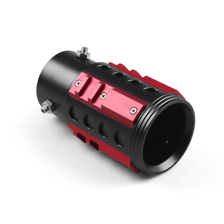 Car Modification Exhaust Pipe Tail Throat(Red) - Exhaust Pipes by PMC TechLife | Online Shopping South Africa | PMC TechLife | Buy Now Pay Later Mobicred