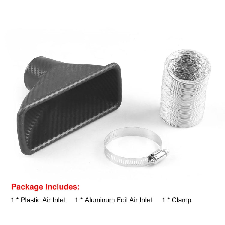 Car Modified Front Bumper Carbon Fiber Intake Pipe - Air Intake System by PMC TechLife | Online Shopping South Africa | PMC TechLife | Buy Now Pay Later Mobicred