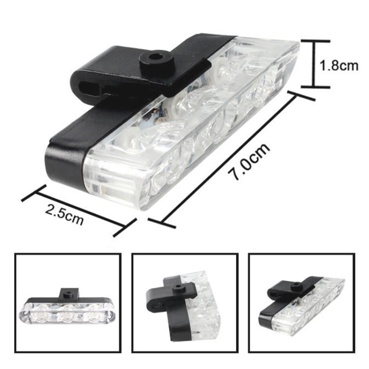 4 in 1 Car 12LEDs Grille Flash Lights Warning Lights with Wireless Remote Control, Color:Red - Warning Lights by PMC TechLife | Online Shopping South Africa | PMC TechLife | Buy Now Pay Later Mobicred