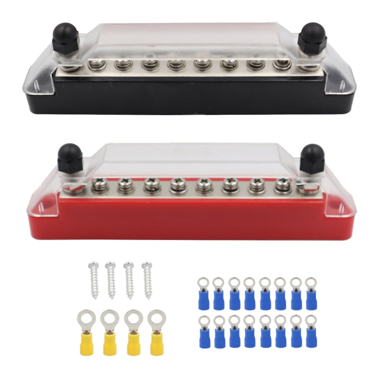 CP-0972 1 Pair 10-way A Style Power Distribution Block Terminal Studs with Terminals - Booster Cable & Clip by PMC Jewellery | Online Shopping South Africa | PMC Jewellery | Buy Now Pay Later Mobicred