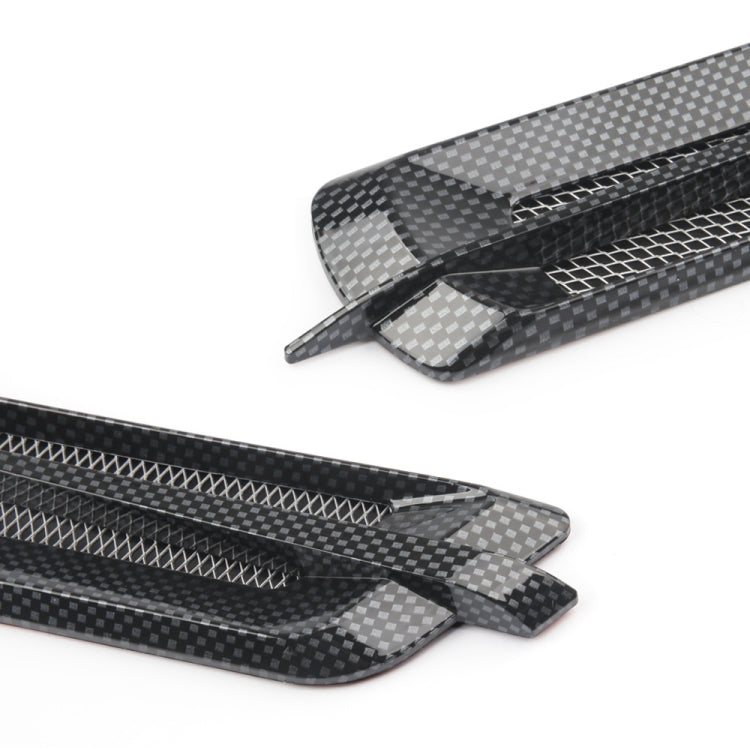 CS2 Car Modified Hood Air Outlet Decorative Stickers(Carbon Pattern) - Decorative Sticker by PMC TechLife | Online Shopping South Africa | PMC TechLife | Buy Now Pay Later Mobicred
