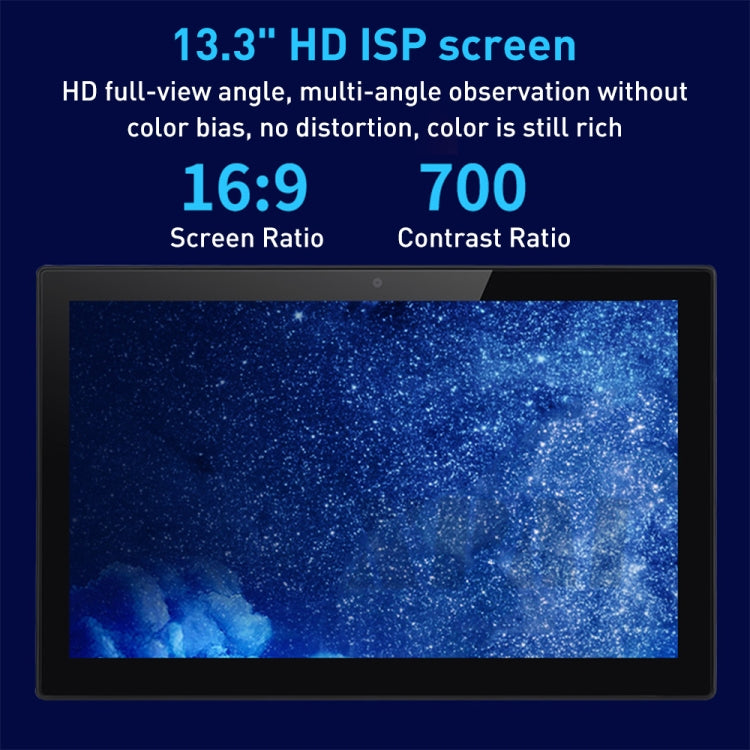 PR1335T 13.3 inch IPS Display Advertising Machine, 2GB+16GB, CPU:RK3288 Quad Core 1.8GHz(AU Plug) - 11-15 inch by PMC Jewellery | Online Shopping South Africa | PMC Jewellery | Buy Now Pay Later Mobicred