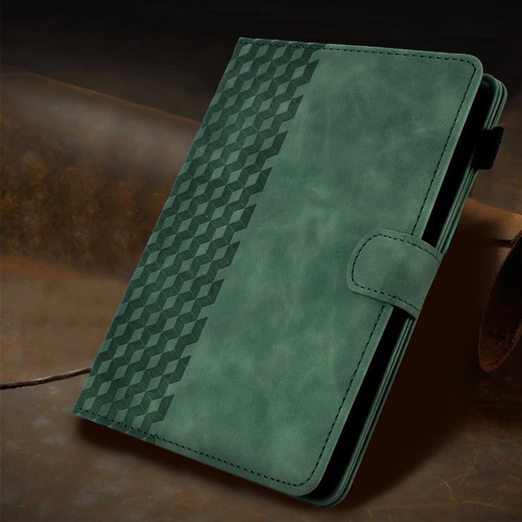 For 10.0 inch Universal Tablet Rhombus Embossed Leather Case(Green) - free shipping - PMC TechLife - Order now!