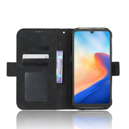 For Blackview BV7200 Skin Feel Calf Texture Card Slots Leather Phone Case(Black) - More Brand by PMC Jewellery | Online Shopping South Africa | PMC Jewellery | Buy Now Pay Later Mobicred