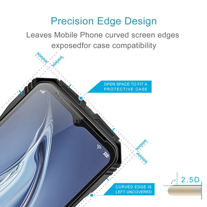 For Doogee S100 10pcs 0.26mm 9H 2.5D Tempered Glass Film - For Doogee by PMC Jewellery | Online Shopping South Africa | PMC Jewellery | Buy Now Pay Later Mobicred