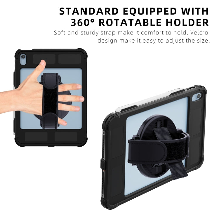For iPad 2025 / 2022 RedPepper Shockproof Dustproof Waterproof Tablet Case(Black) - free shipping - PMc TechLife - Order now!