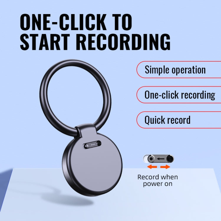 JNN S30 Round HD Noise Canceling Recorder, Capacity:32GB(Black) - Recording Pen by JNN | Online Shopping South Africa | PMC Jewellery | Buy Now Pay Later Mobicred