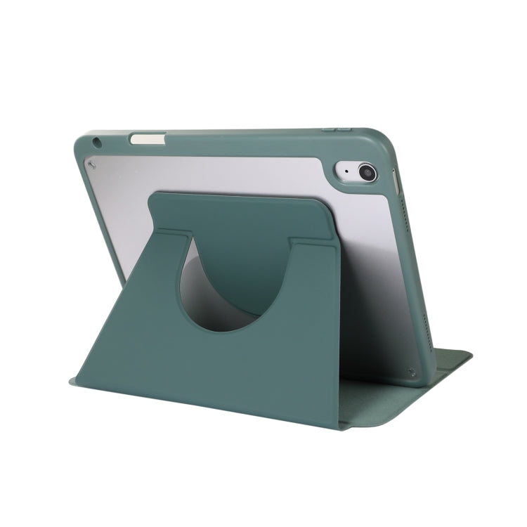 2 in 1 Acrylic Split Rotating Leather Tablet Case For iPad Air 13 2024 / iPad Pro 12.9 2022 / 2020 / 2021 / 2018(Matcha Green) - iPad Pro 12.9 (2022/2021) Cases by PMC Jewellery | Online Shopping South Africa | PMC Jewellery | Buy Now Pay Later Mobicred