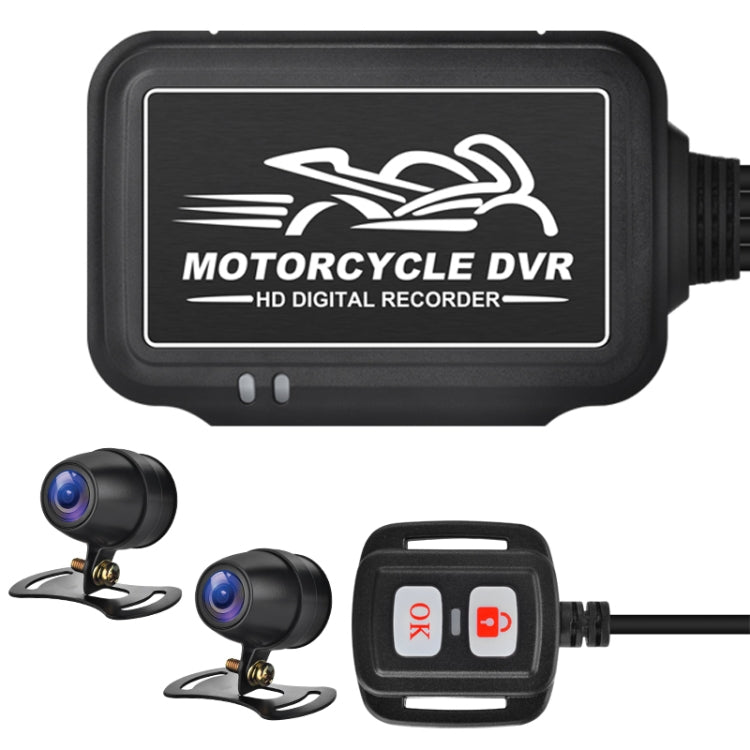SE3 Dual AHD 1080P Waterproof HD Motorcycle DVR Without Screen, Support TF Card / Cycling Video / Parking Monitoring - free shipping - PMC TechLife - Order now!