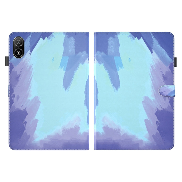 For Honor Pad V8 Pro Watercolor Pattern Flip Leather Tablet Case(Winter Snow) - Lenovo by PMC TechLife | Online Shopping South Africa | PMC TechLife | Buy Now Pay Later Mobicred