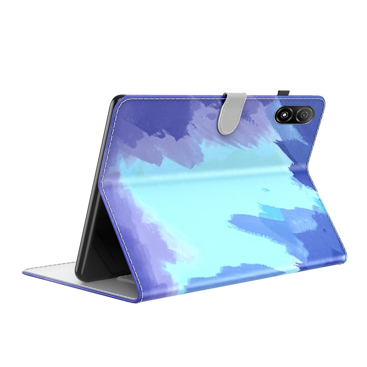 For Honor Pad V8 Pro Watercolor Pattern Flip Leather Tablet Case(Winter Snow) - Lenovo by PMC TechLife | Online Shopping South Africa | PMC TechLife | Buy Now Pay Later Mobicred