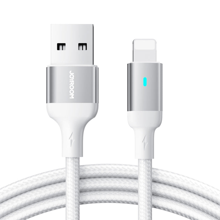 JOYROOM S-UL012A10 Extraordinary Series 2.4A USB-A to 8 Pin Fast Charging Data Cable, Cable Length:1.2m(White) - Normal Style Cable by JOYROOM | Online Shopping South Africa | PMC TechLife | Buy Now Pay Later Mobicred