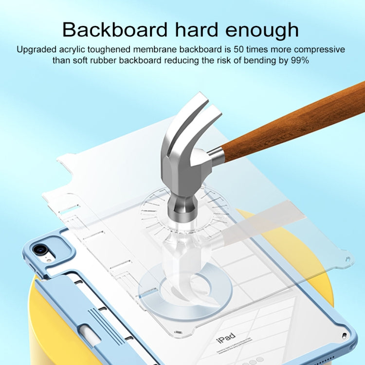 For Huawei MatePad Pro 12.6 Detachable Rotating Leather Tablet Case(Blue) - Huawei by PMC TechLife | Online Shopping South Africa | PMC TechLife | Buy Now Pay Later Mobicred