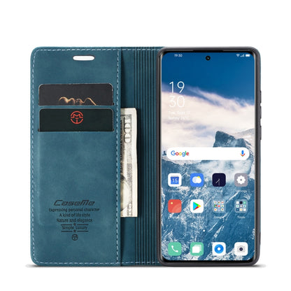 For OPPO Reno8 T 5G CaseMe 013 Multifunctional Horizontal Flip Leather Phone Case(Blue) - OPPO Cases by CaseMe | Online Shopping South Africa | PMC Jewellery | Buy Now Pay Later Mobicred