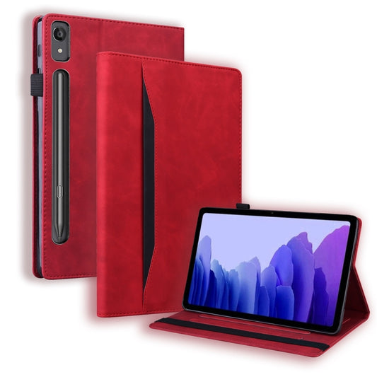 For Lenovo Tab P11 Pro Gen 2 Business Shockproof Horizontal Flip Leather Tablet Case(Red) - Lenovo by PMC Jewellery | Online Shopping South Africa | PMC Jewellery | Buy Now Pay Later Mobicred