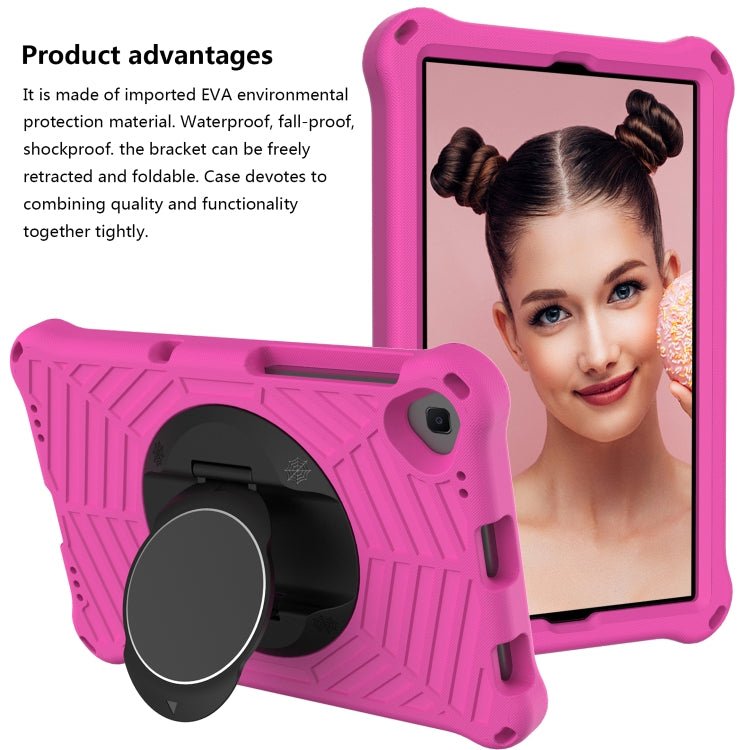 For Lenovo Tab K10 Spider King Silicone Protective Tablet Case(Rose Red) - Lenovo by PMC TechLife | Online Shopping South Africa | PMC TechLife | Buy Now Pay Later Mobicred