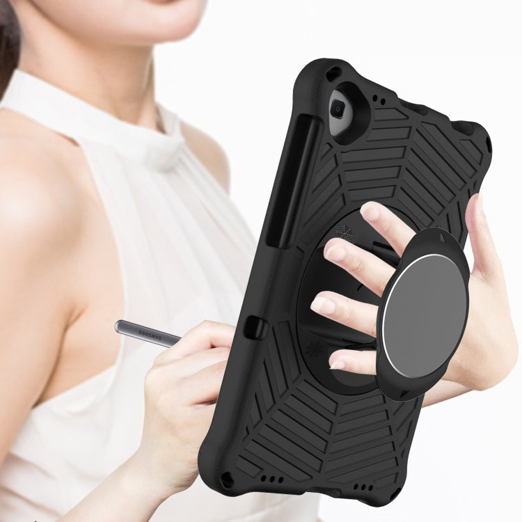 For Lenovo Tab K10 Spider King Silicone Protective Tablet Case(Black) - Lenovo by PMC TechLife | Online Shopping South Africa | PMC TechLife | Buy Now Pay Later Mobicred