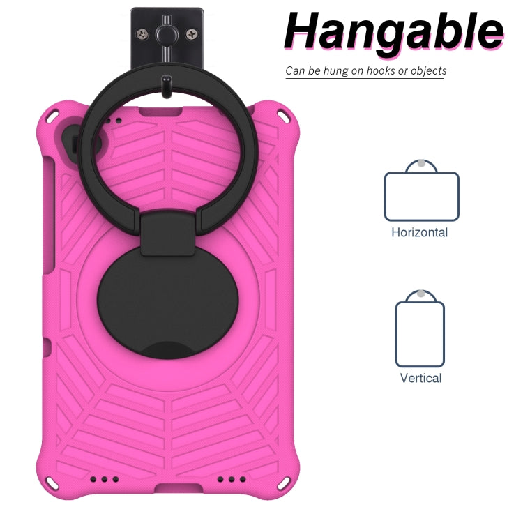 For Lenovo Tab K10 Spider King Silicone Protective Tablet Case(Rose Red) - Lenovo by PMC TechLife | Online Shopping South Africa | PMC TechLife | Buy Now Pay Later Mobicred