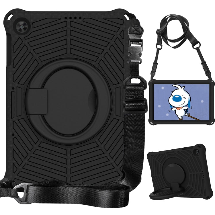 For Huawei MatePad T 10s Spider King Silicone Protective Tablet Case(Black) - Huawei by PMC TechLife | Online Shopping South Africa | PMC TechLife | Buy Now Pay Later Mobicred